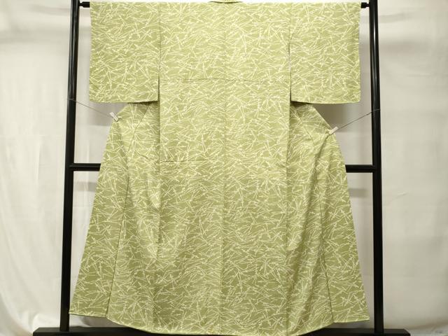 平和屋着物■上質な小紋　鮫小紋柄　溢れ松葉文　正絹　逸品　CABI7727ev