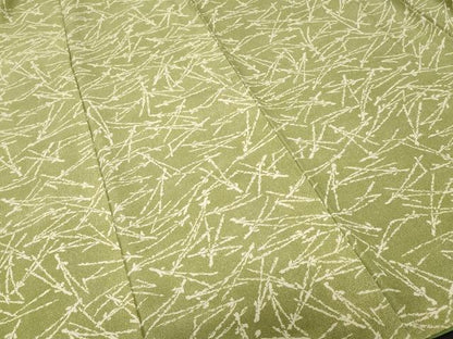 平和屋着物■上質な小紋　鮫小紋柄　溢れ松葉文　正絹　逸品　CABI7727ev