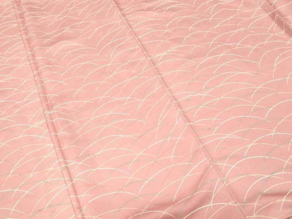 平和屋着物■上質な小紋　芝草文　正絹　逸品　CABI7728ev