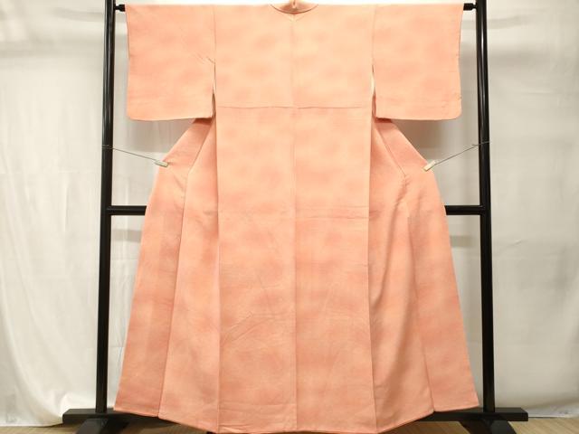平和屋着物■上質な小紋　霞文　正絹　逸品　CABI7732ev