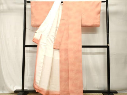 平和屋着物■上質な小紋　霞文　正絹　逸品　CABI7732ev