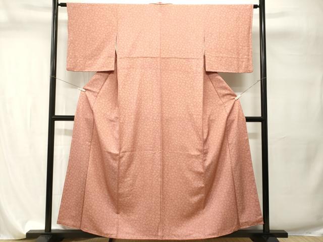 平和屋着物■江戸小紋　雪輪重ね文　正絹　逸品　CABI7739ev