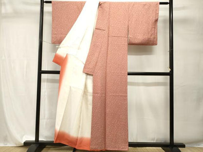 平和屋着物■江戸小紋　雪輪重ね文　正絹　逸品　CABI7739ev