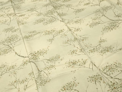 平和屋着物■上質な小紋　樹林花文　暈し染め　正絹　逸品　CABI7741ev
