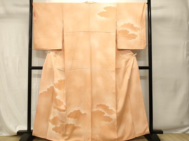 平和屋着物■訪問着　刺繍　雲重ね文　暈し染め　正絹　逸品　CABI7751ev