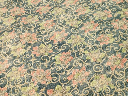 平和屋着物■上質な小紋　更紗花唐草文　正絹　逸品　CABI7753ev