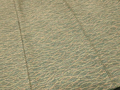 平和屋着物■上質な小紋　露芝草文　正絹　逸品　CABI7754ev