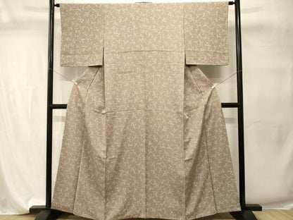 平和屋着物■上質な小紋　木の実枝葉文　正絹　逸品　CABI7755ev