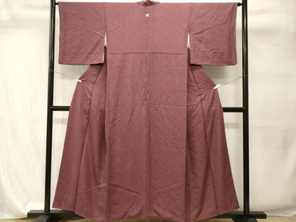 平和屋着物■江戸小紋　草木染　鮫小紋柄　正絹　逸品　CABI7766ev