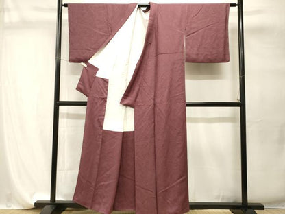 平和屋着物■江戸小紋　草木染　鮫小紋柄　正絹　逸品　CABI7766ev