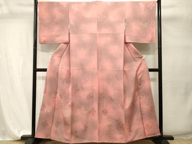 平和屋着物■中国三大刺繍　相良刺繍　総刺繍　訪問着　舞葉文　暈し染め　正絹　逸品　CABI7775ev
