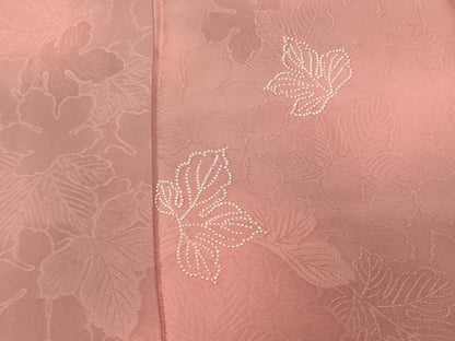 平和屋着物■中国三大刺繍　相良刺繍　総刺繍　訪問着　舞葉文　暈し染め　正絹　逸品　CABI7775ev