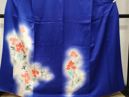 平和屋着物■訪問着　枝花文　暈し染め　正絹　逸品　CABI7784ev