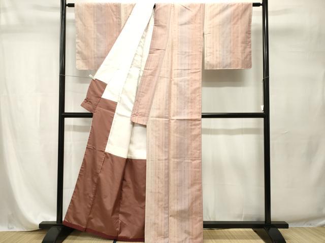 平和屋着物■上質な紬　間道　正絹　逸品　CABI7788ev