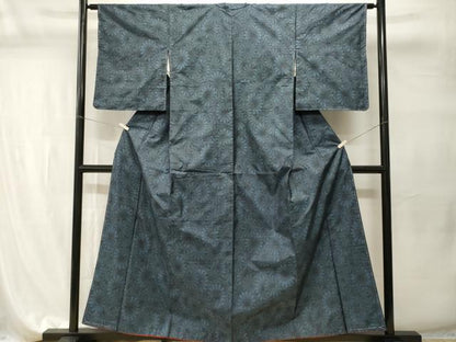 平和屋着物■本場大島紬　正絹　逸品　未使用　CABI7792ev