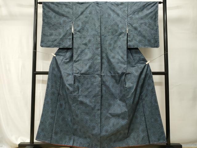 平和屋着物■本場大島紬　正絹　逸品　未使用　CABI7792ev