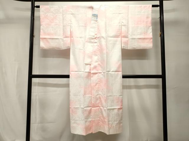 平和屋着物■長襦袢　無双仕立て　七宝花文　暈し染め　洗える着物　CABI7805ev