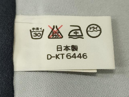 平和屋着物■小紋　向かい鳥更紗花文　洗える着物　CABI7814ev