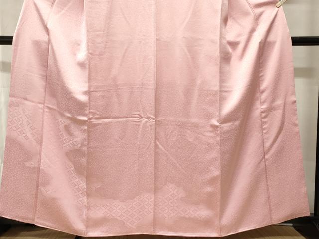 平和屋着物■豪華色留袖　七宝花地紋　虹色　正絹　逸品　CABI7823ev