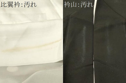 平和屋着物■豪華黒留袖　作家物　大名行列　純金箔　正絹　逸品　CABI7833ev