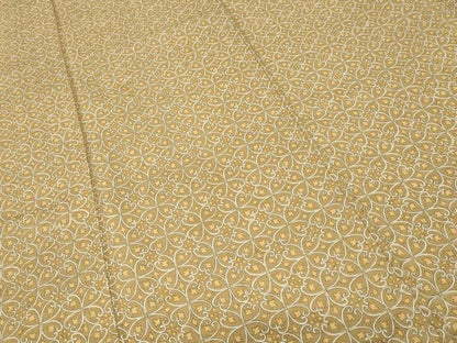 平和屋着物■上質な小紋　唐草花文　正絹　逸品　CABI7834ev