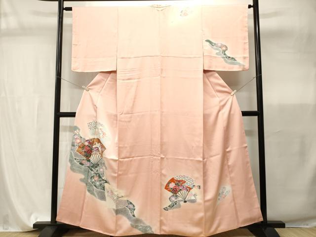 平和屋着物■訪問着　辻が花　暈し染め　正絹　逸品　CABI7841ev