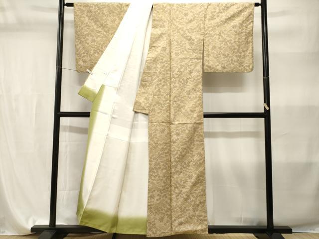 平和屋着物■上質な紬　流水文　松竹梅文　正絹　逸品　CABI7861ev
