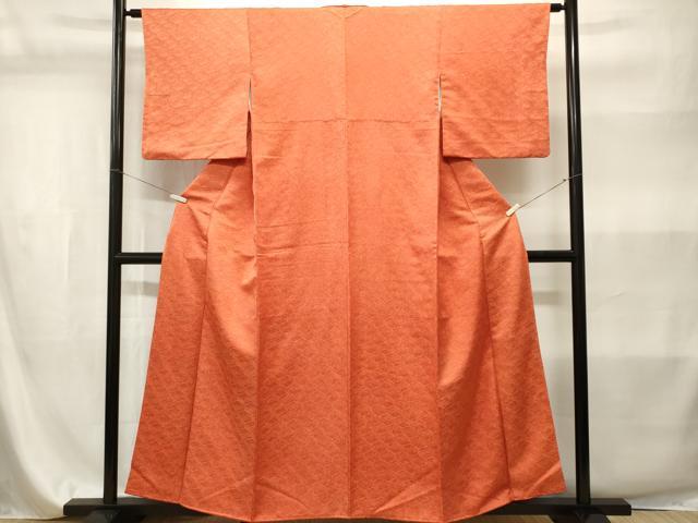 平和屋着物■上質な小紋　亀甲霞文　正絹　逸品　CABI7862ev