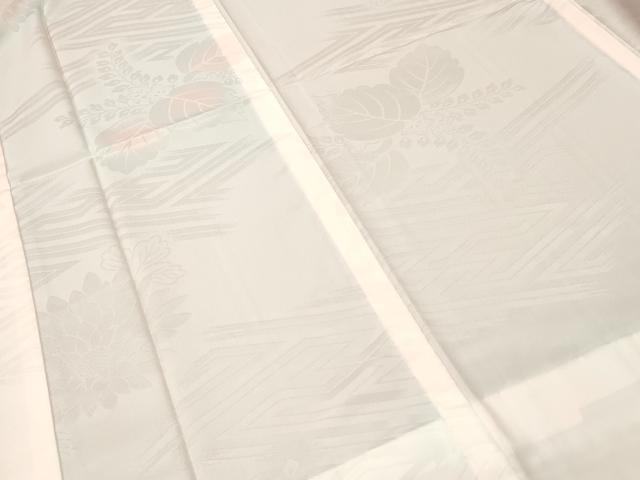 平和屋着物■振袖用長襦袢　無双仕立て　紗綾形菊地紋　暈し染め　洗える着物　CABI7905ev
