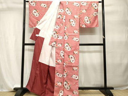 平和屋着物■小紋　矢羽舞花文　洗える着物　CABI7913ev