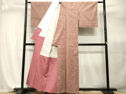 平和屋着物■上質な紬　霞文　正絹　逸品　CABI7937ev