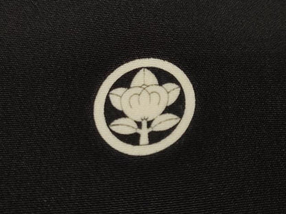 平和屋着物■豪華黒留袖　駒刺繍　市松松葉文　金彩　さが美扱い　正絹　逸品　CABI7943ev