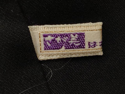 平和屋着物■豪華黒留袖　駒刺繍　市松松葉文　金彩　さが美扱い　正絹　逸品　CABI7943ev