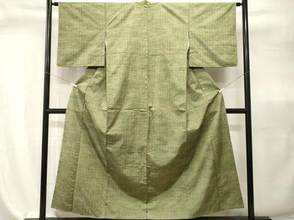 平和屋着物■上質な紬　立涌霞文　正絹　逸品　CABI7945ev