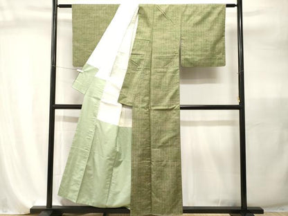 平和屋着物■上質な紬　立涌霞文　正絹　逸品　CABI7945ev
