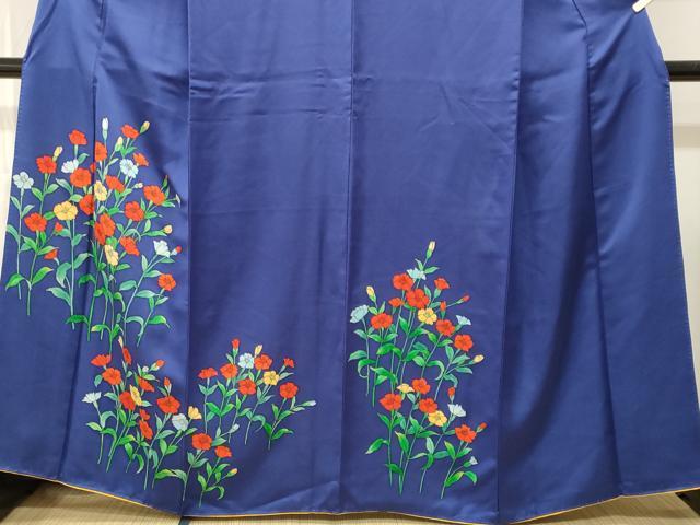 平和屋着物■訪問着　草花文　正絹　逸品　CABI7948ev