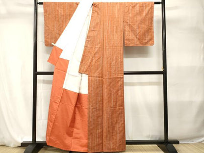 平和屋着物■上質な紬　霞文　正絹　逸品　CABI7953ev