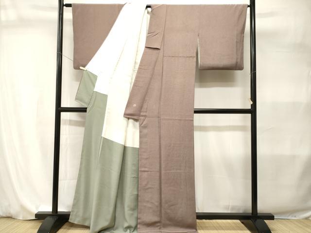 平和屋着物■江戸小紋　作家物　鮫小紋柄　正絹　逸品　CABI7954ev