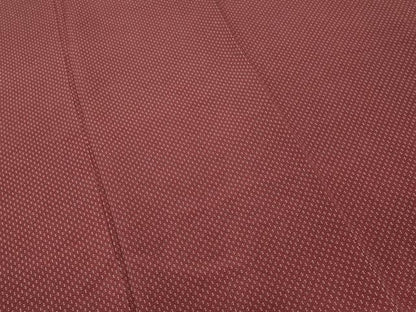 平和屋着物■江戸小紋　分銅繋ぎ　鬼しぼ縮緬　正絹　逸品　未使用　CABI7968ev