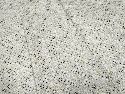 平和屋着物■小紋　菱花文　洗える着物　CABI7992ev