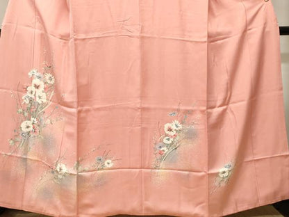 平和屋着物■訪問着　草花文　正絹　逸品　CABI8010ev