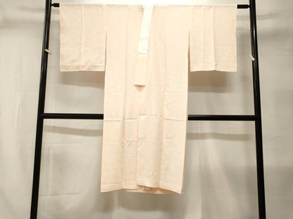 平和屋着物■長襦袢　単衣　芝草花文　正絹　逸品　CABI8019ev