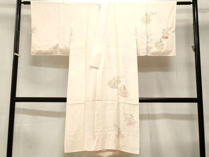 平和屋着物■長襦袢　袷　童子遊び　暈し染め　正絹　逸品　CABI8021ev