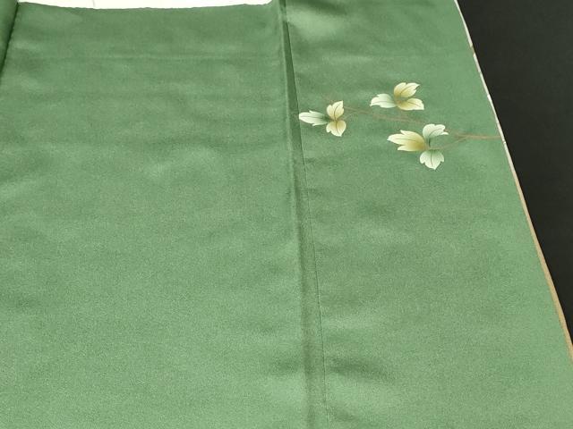平和屋着物■訪問着　枝花文　暈し染め　金彩　さが美扱い　正絹　逸品　CABI8024ev