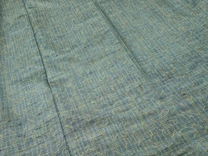 平和屋着物■上質な紬　幾何学文　正絹　逸品　CABI8028ev