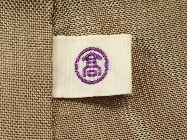平和屋着物■本場大島紬　7マルキ　幾何学文　高島屋扱い　正絹　逸品　CABI8053ev