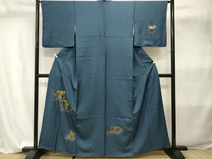 平和屋着物■訪問着　動物人物文　金彩　正絹　逸品　CABI8056ev