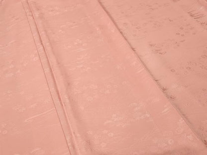 平和屋着物■上質な色無地　松竹梅流水地紋　虹色　正絹　逸品　CABI8062ev