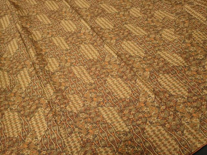 平和屋着物■上質な小紋　切嵌鳳凰花文　正絹　逸品　CABI8094ev