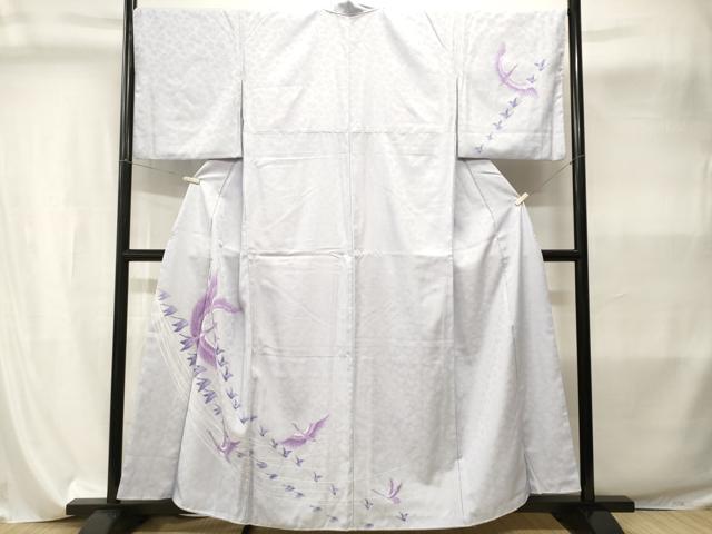 平和屋着物■訪問着　飛鶴文　金彩　洗える着物　CABI8100ev